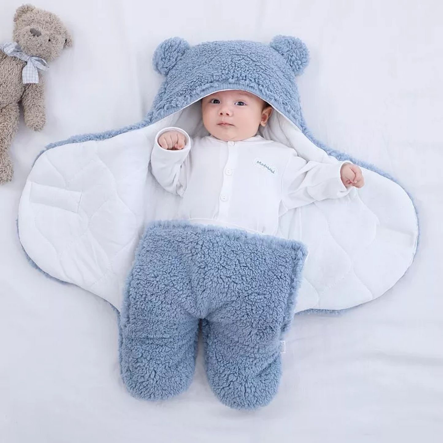 Soft Baby Swaddle Blanket in 7 Pastel Colors