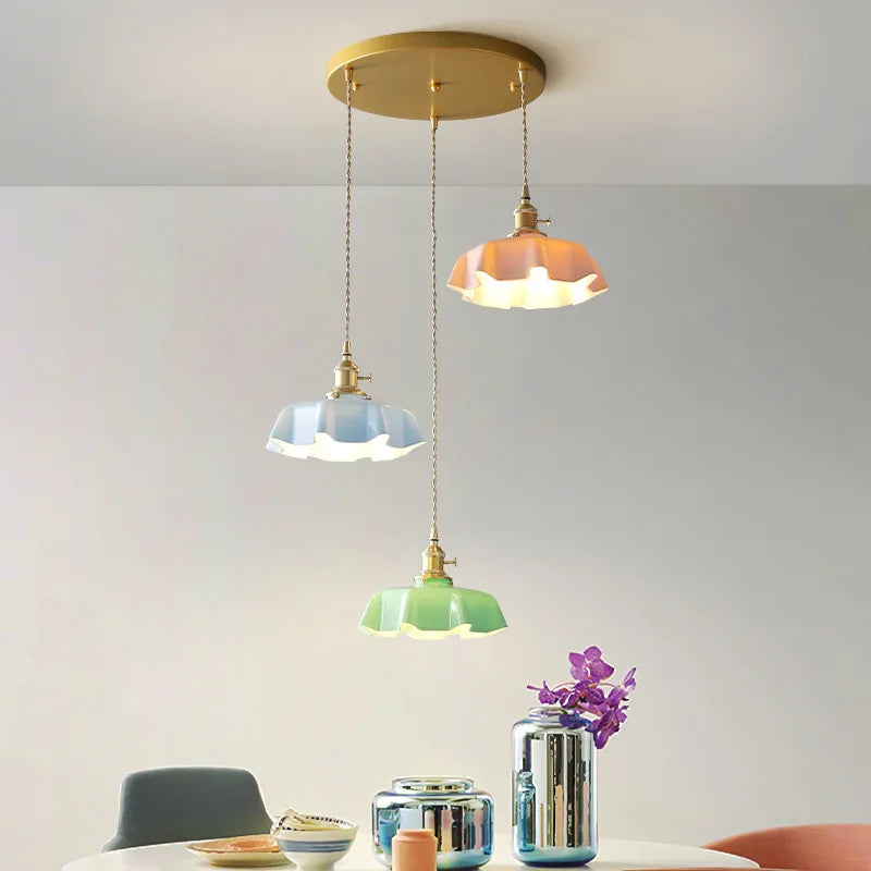 Elegant Gold Pendant Light