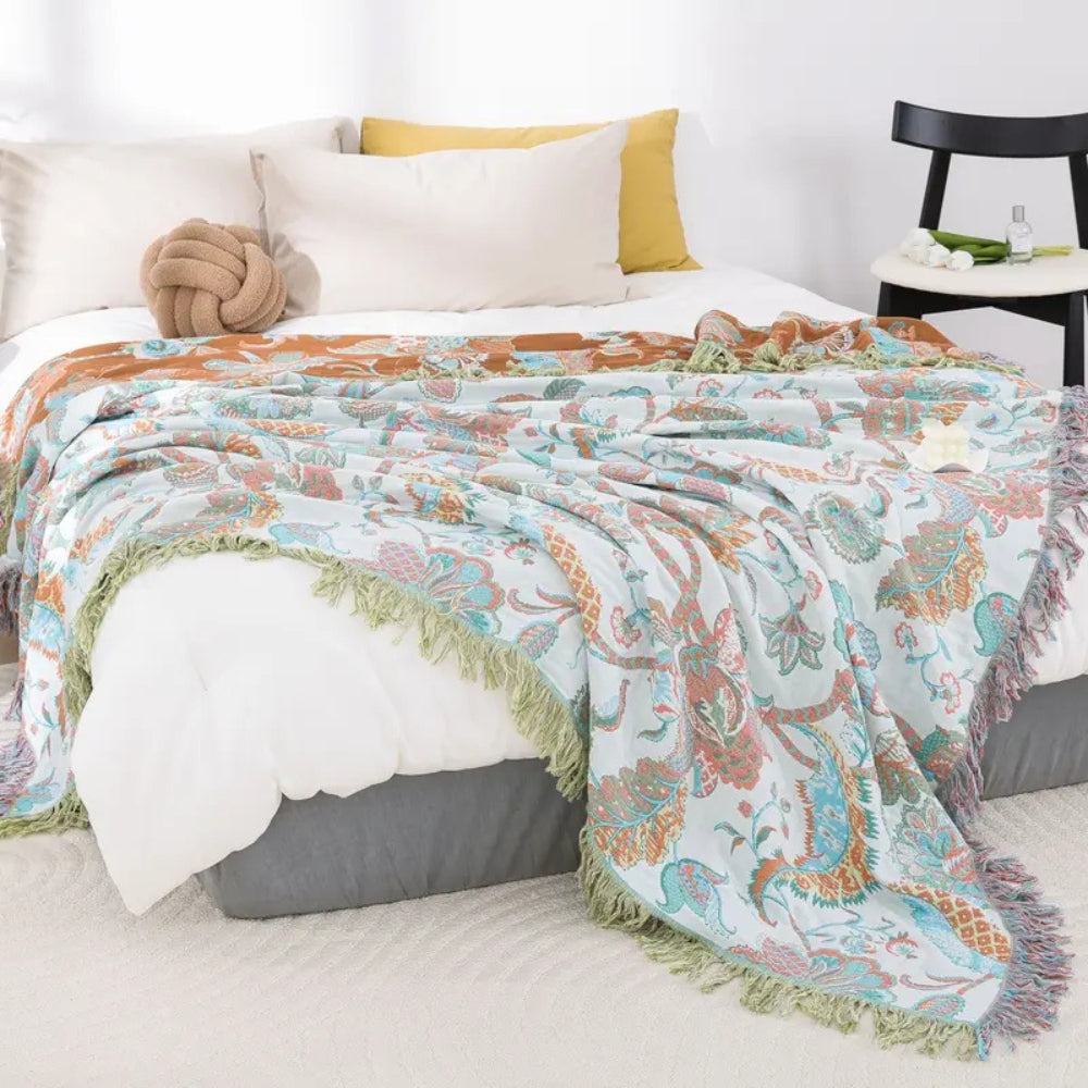 Fesara Soft Floral Throw Blanket