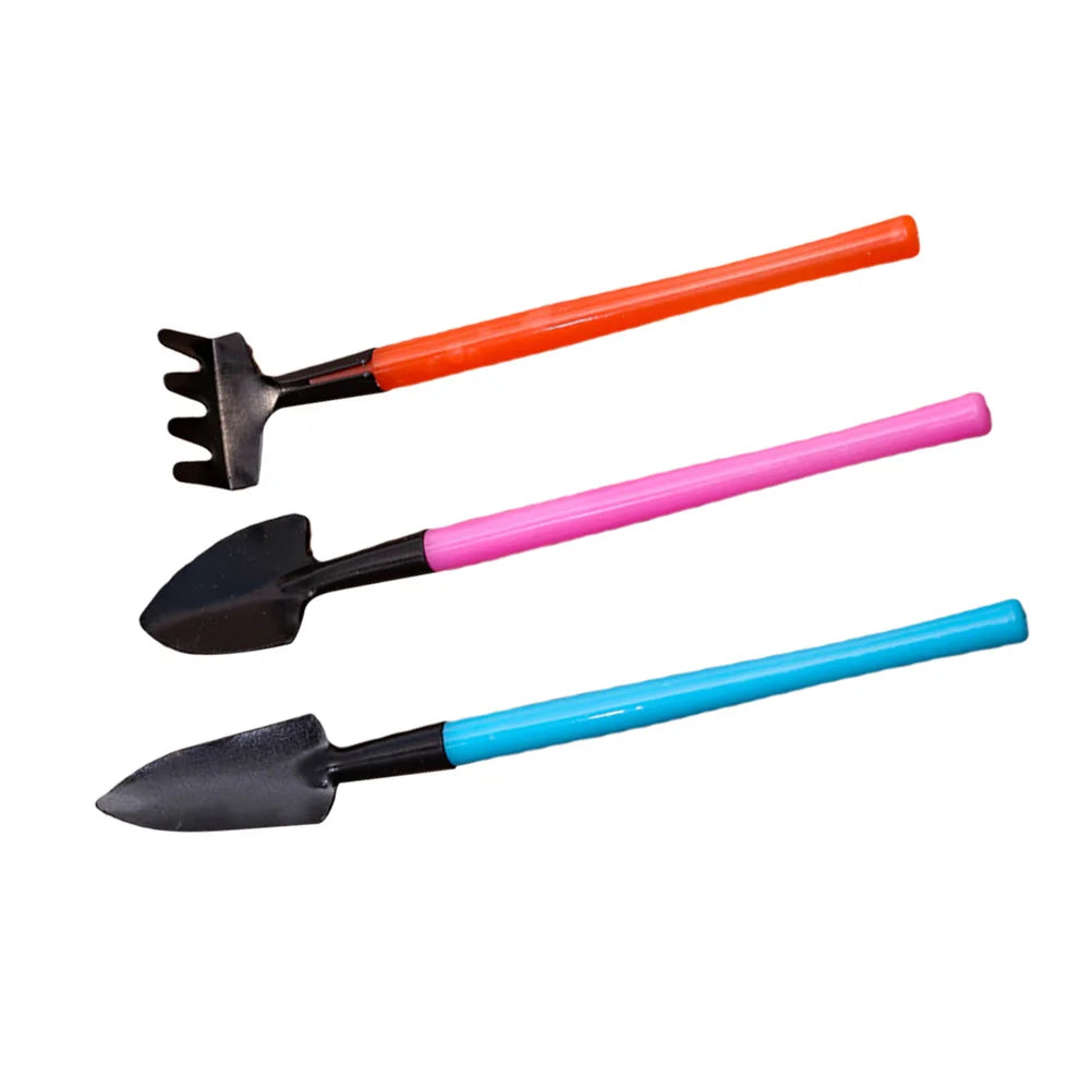 Compact 3-Piece Garden Tool Kit for Indoor Plants