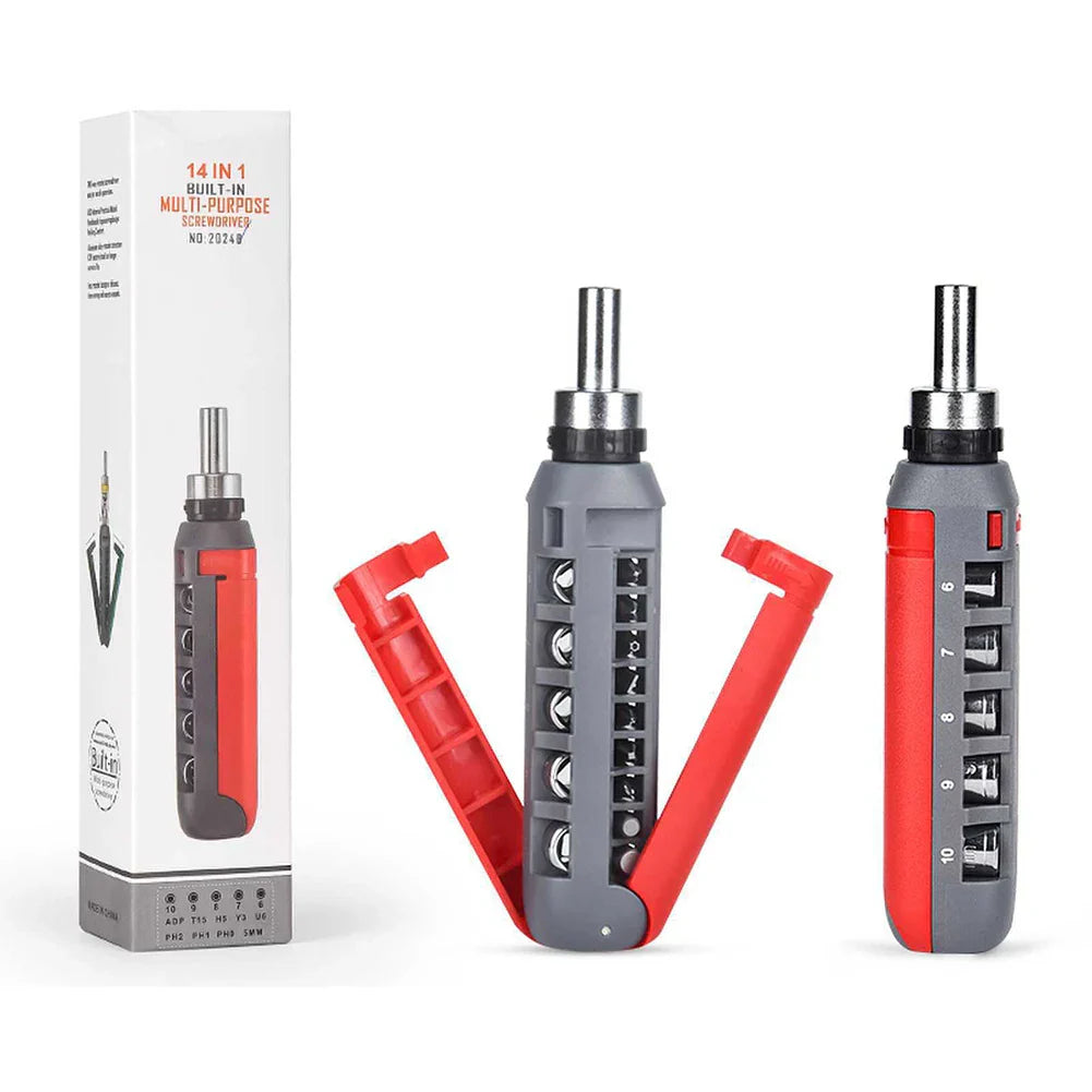 Fesara | 14-in-1 Adjustable Ratchet Tool Set