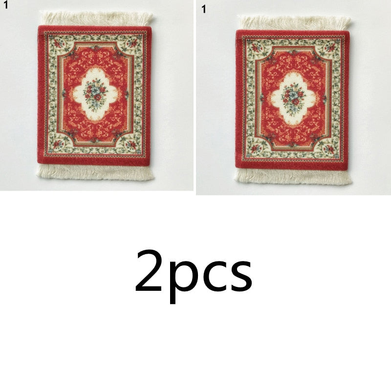 Small Round Moroccan Style Table Coaster