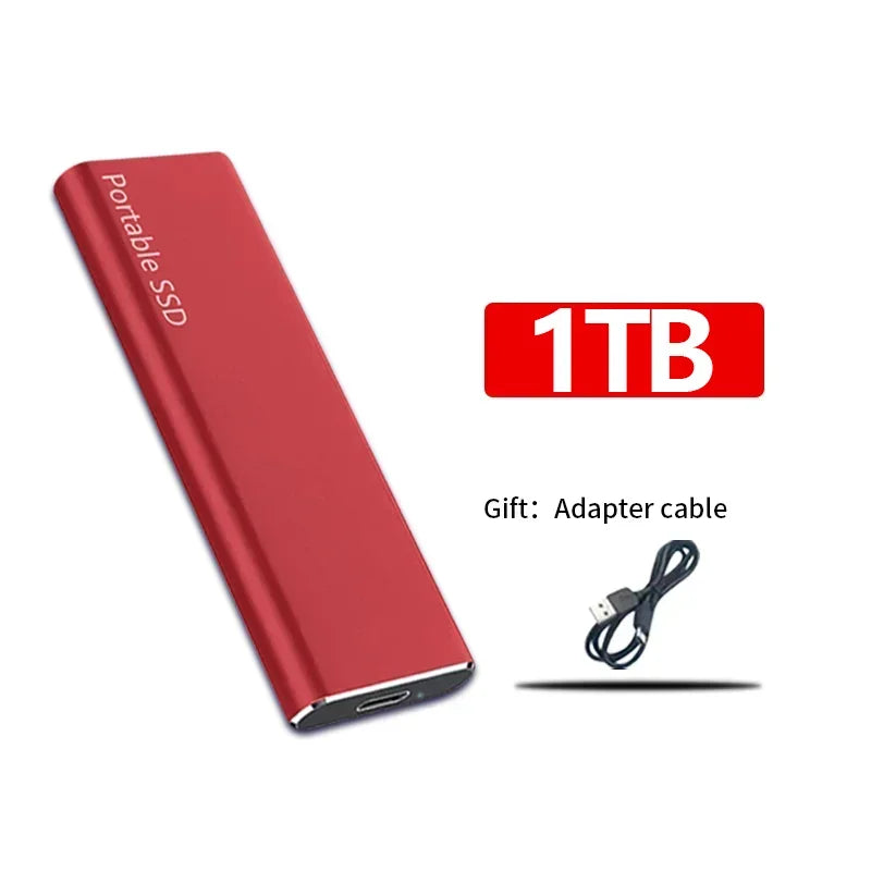 Fast Mobile SSD External Hard Drive for Laptop
