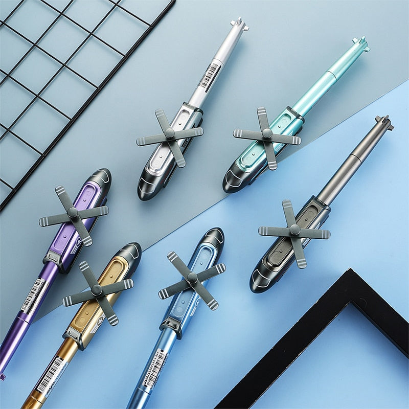 Colorful Plane Shaped Gel Ink Pen