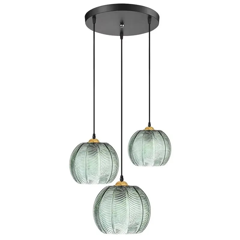 Fesara | Elegant Glass Pendant Light with Nature Design