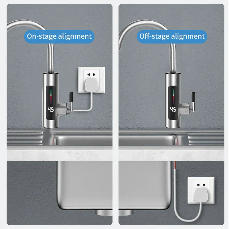 Fast Electric Kitchen Faucet – Instant Hot Water