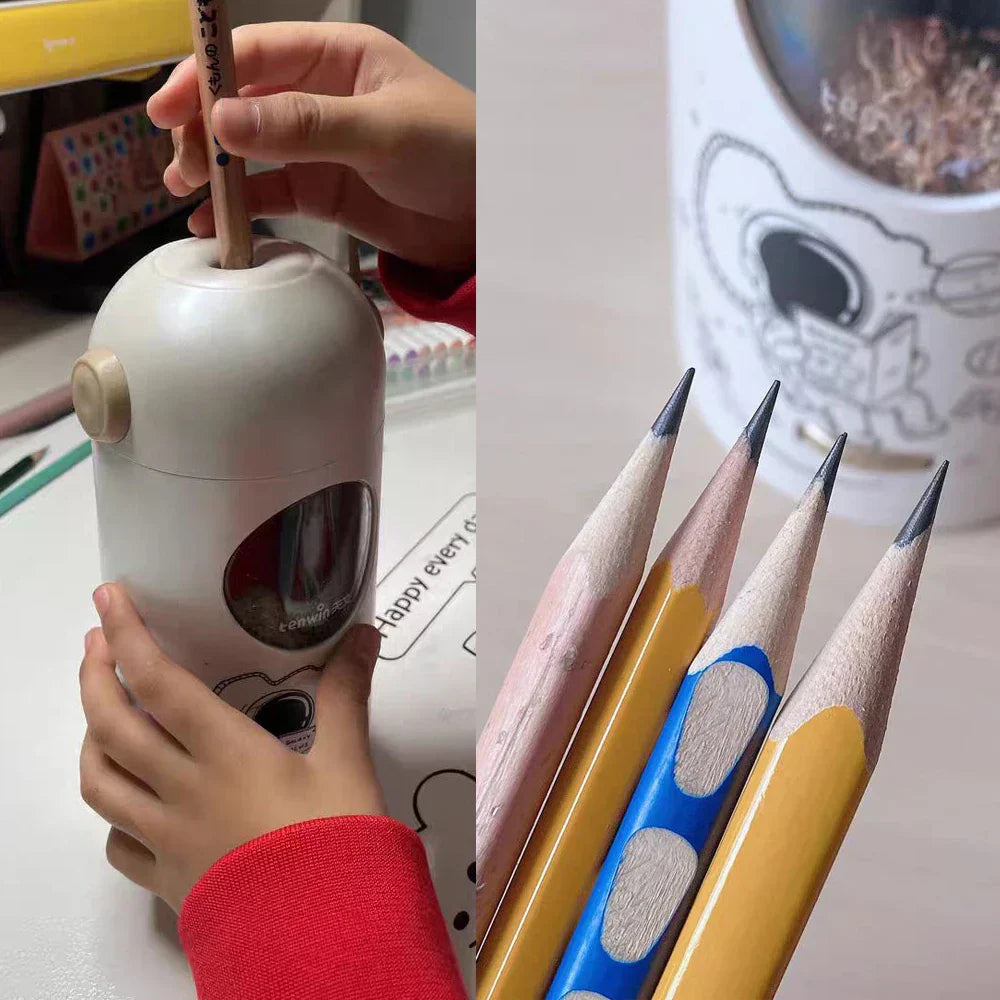 Fast Astronaut Style Pencil Sharpener