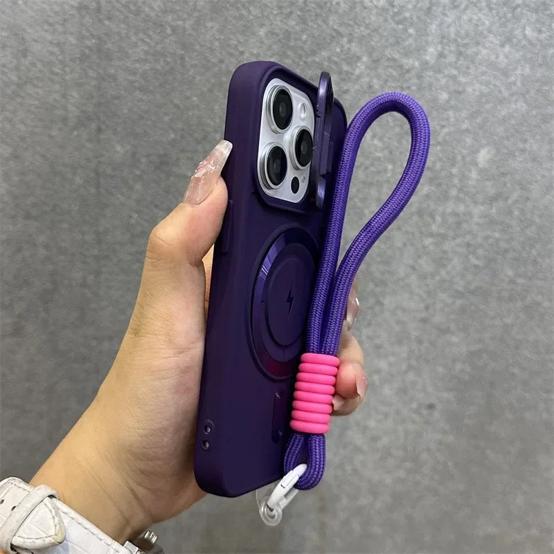 Clear Protective Magnetic iPhone Lens Case Cover
