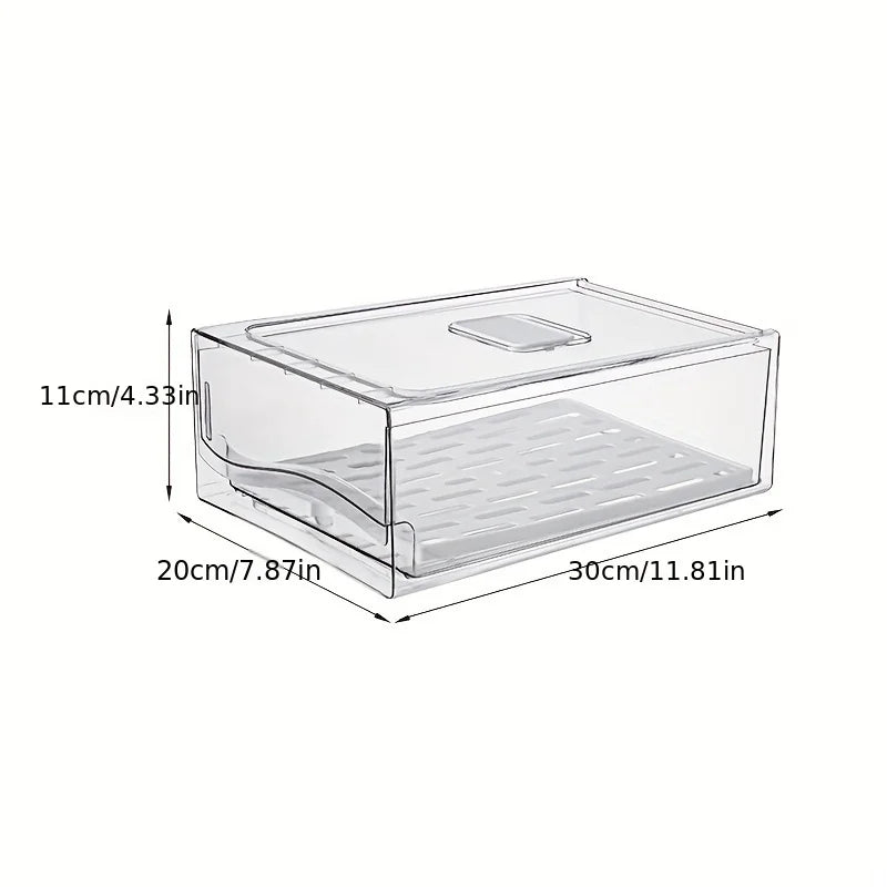 Fresh Food Storage Container Box for Fridge Organization