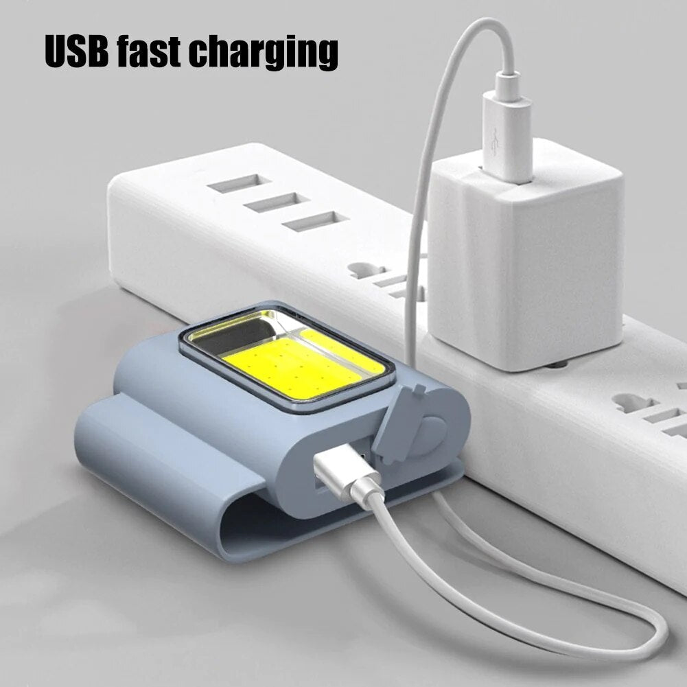 Compact Essential Mini LED Clip On Lamp