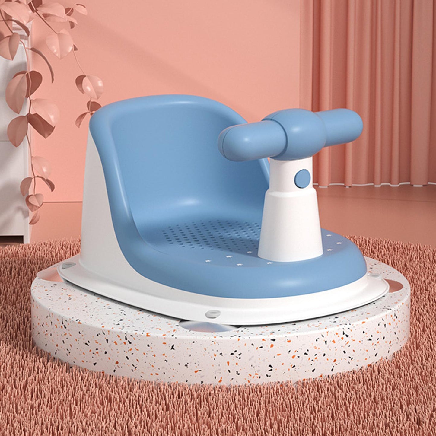 Safe Newborn Baby Bath Support Seat - Fesara