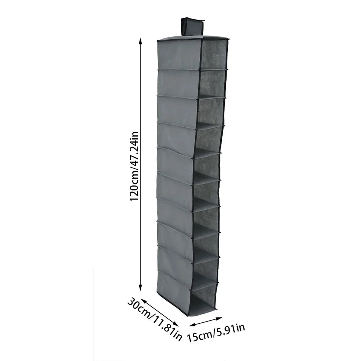 Collapsible Closet Storage Shelf Organizer