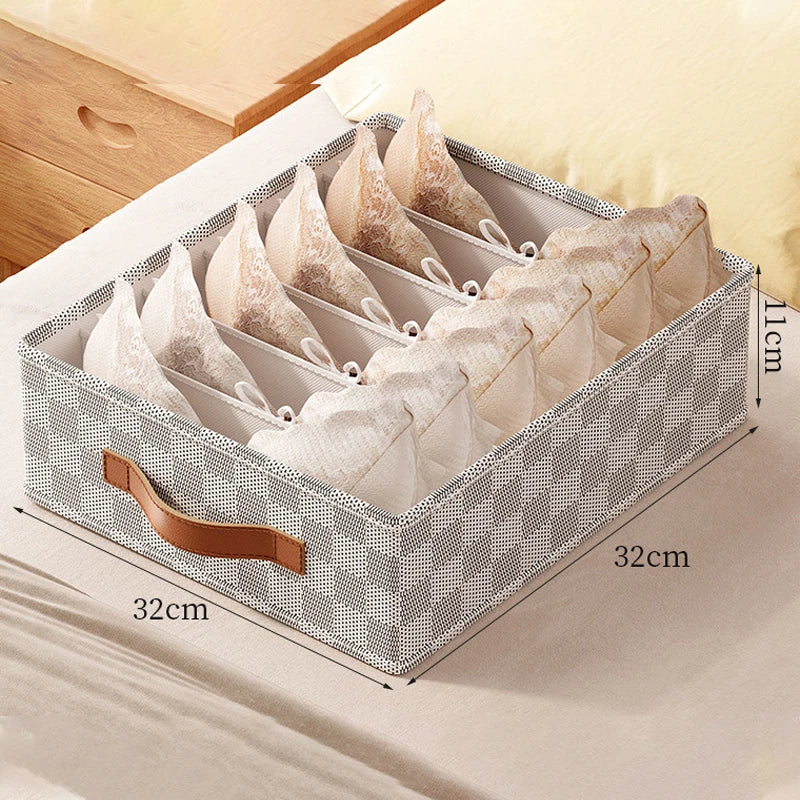 Collapsible Closet Storage Box for Clothes & Accessories