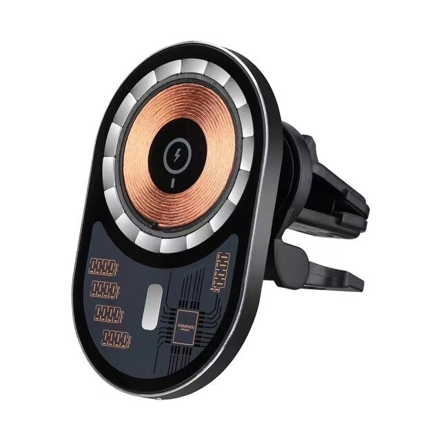 Clear Car Wireless Phone Charging Mount