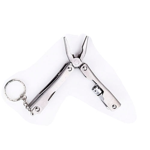 Portable 9in1 Outdoor Aluminum Multi Tool Keychain