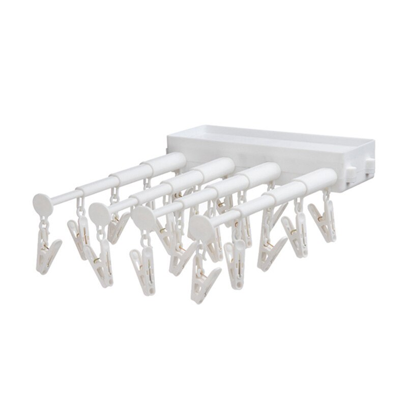Space-Saving Folding Wall Dryer Rack - Fesara