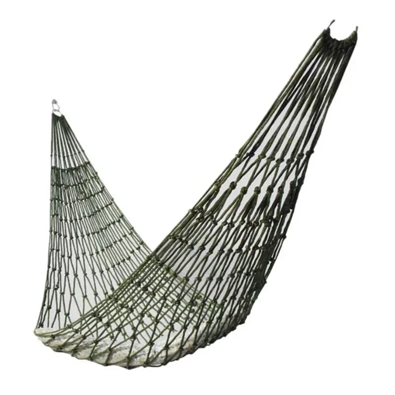 Lightweight Mesh Hammock Portable Nylon Net for Outdoor Use