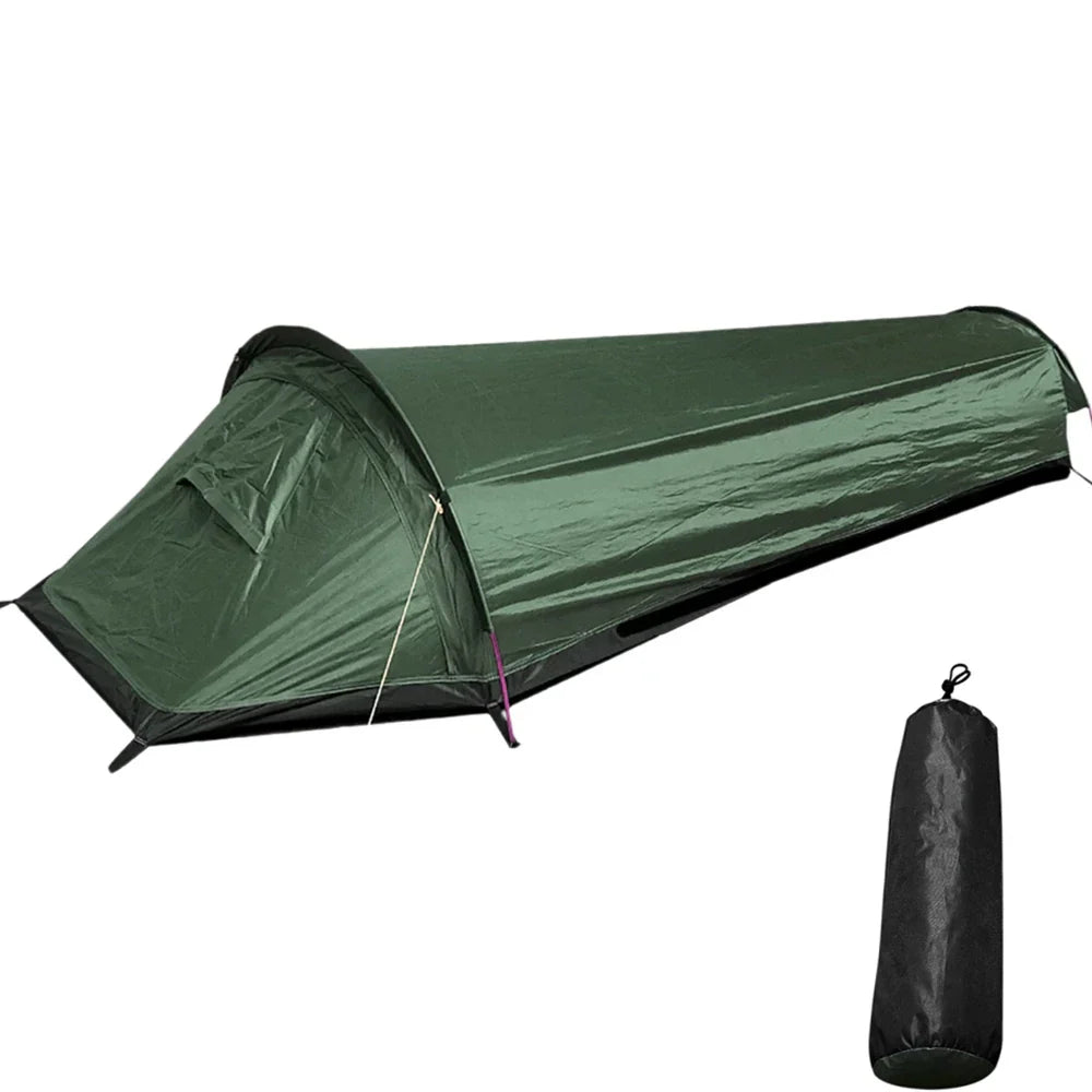 Lightweight Waterproof Solo Hiking Tent with Aluminum Poles