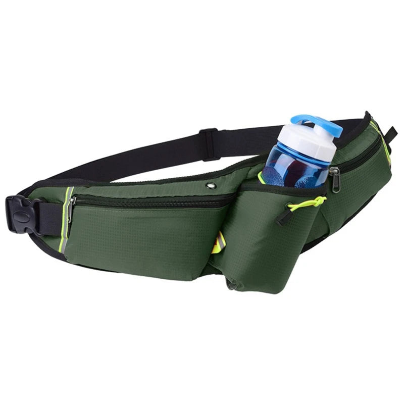 Waterproof Running Waist Pack with Bottle Holder
