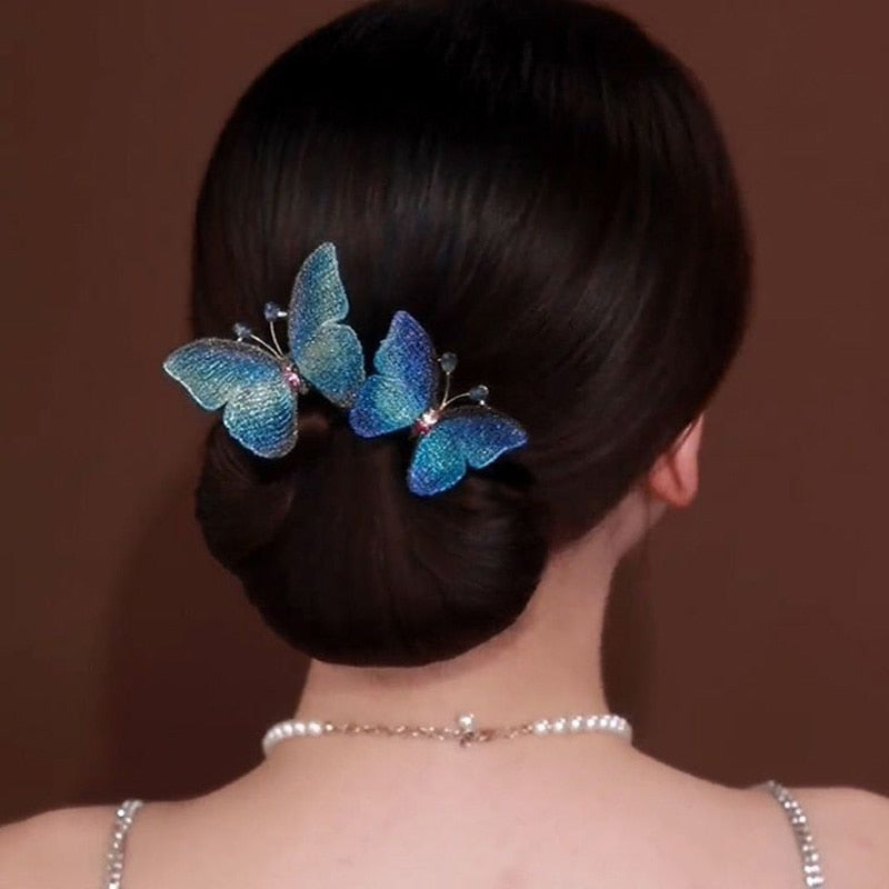 Clear Small Spiral Hair Pins