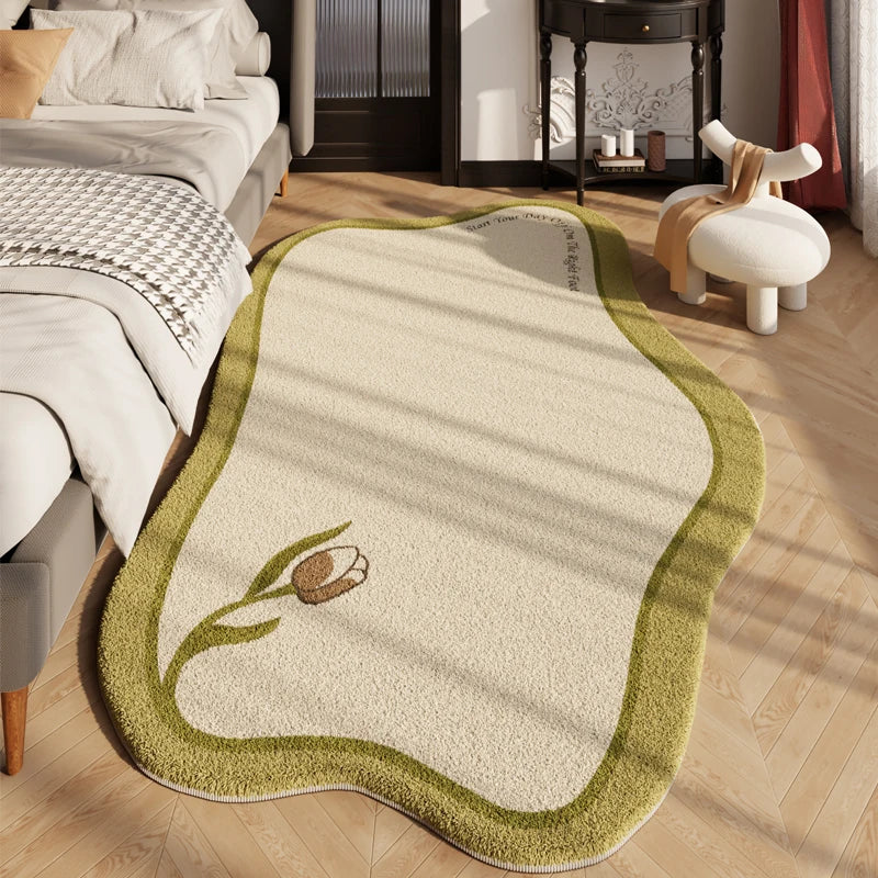 Modern Plush Area Rug for Bedroom and Living Room