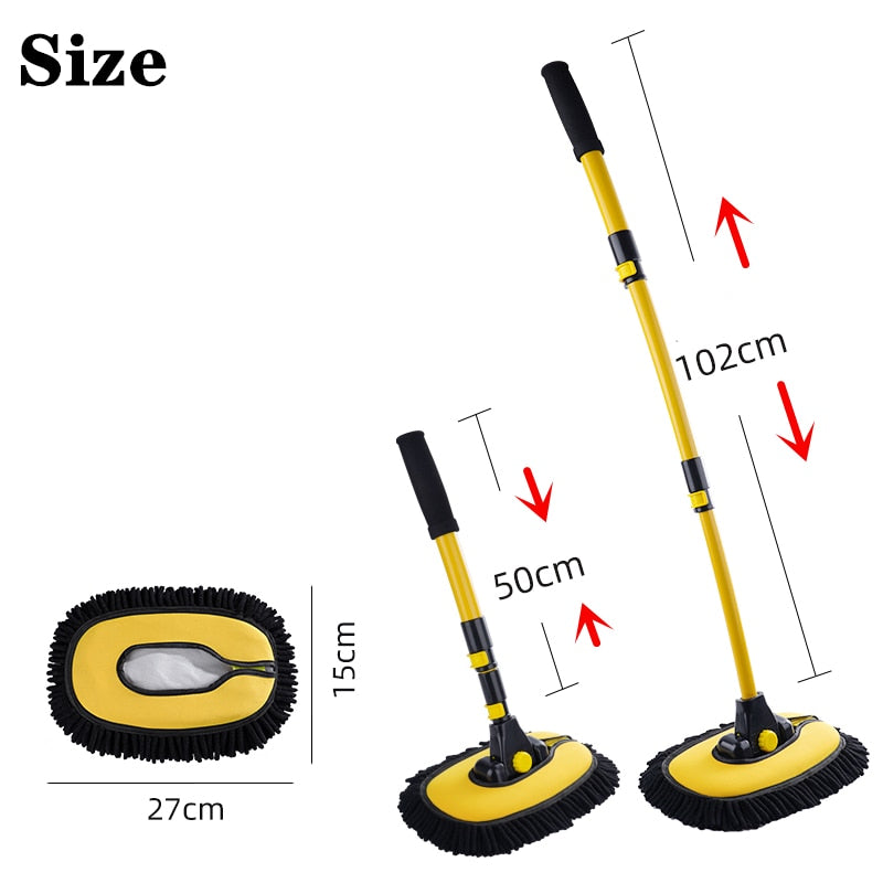 Extendable Car Cleaning Brush Tool