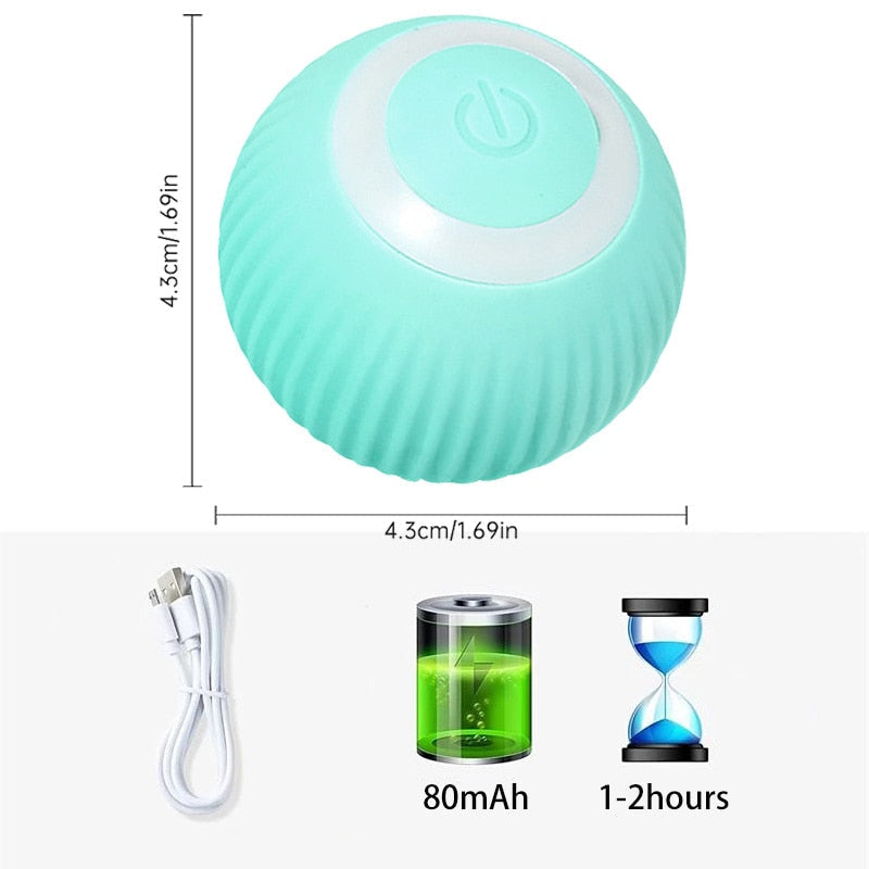 Fun Interactive Automatic Pet Toy Ball