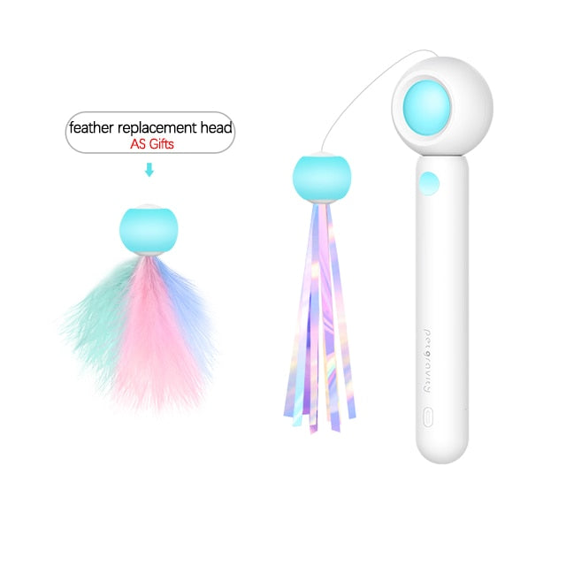 Fun Feather Cat Wand Toy