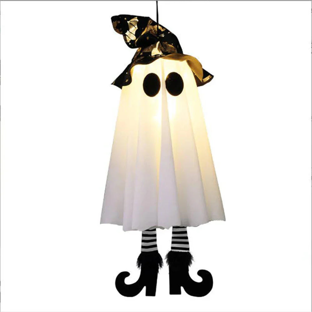 Hanging Ghost LED Lights Halloween Decor