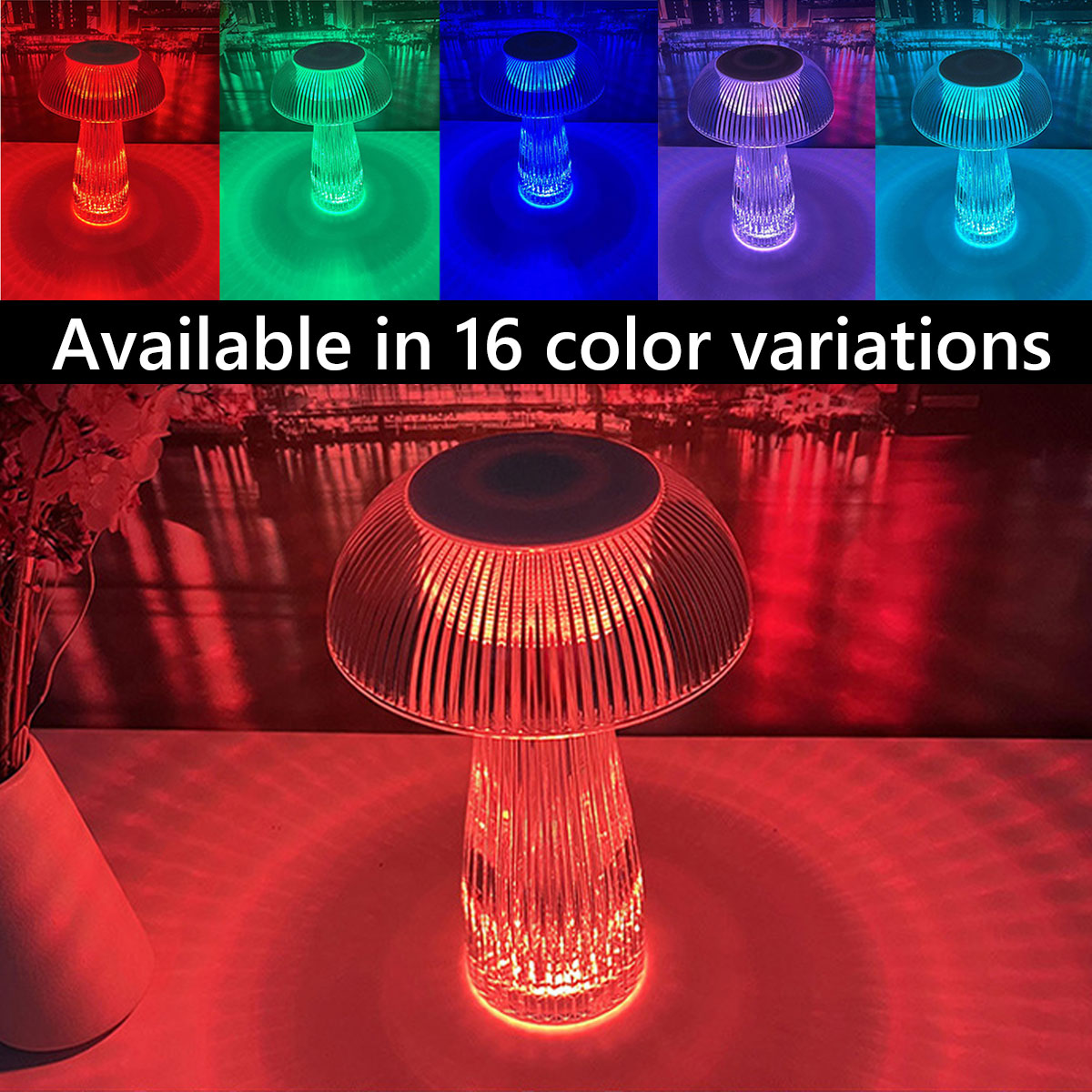Bright Portable Rechargeable Table Lamp