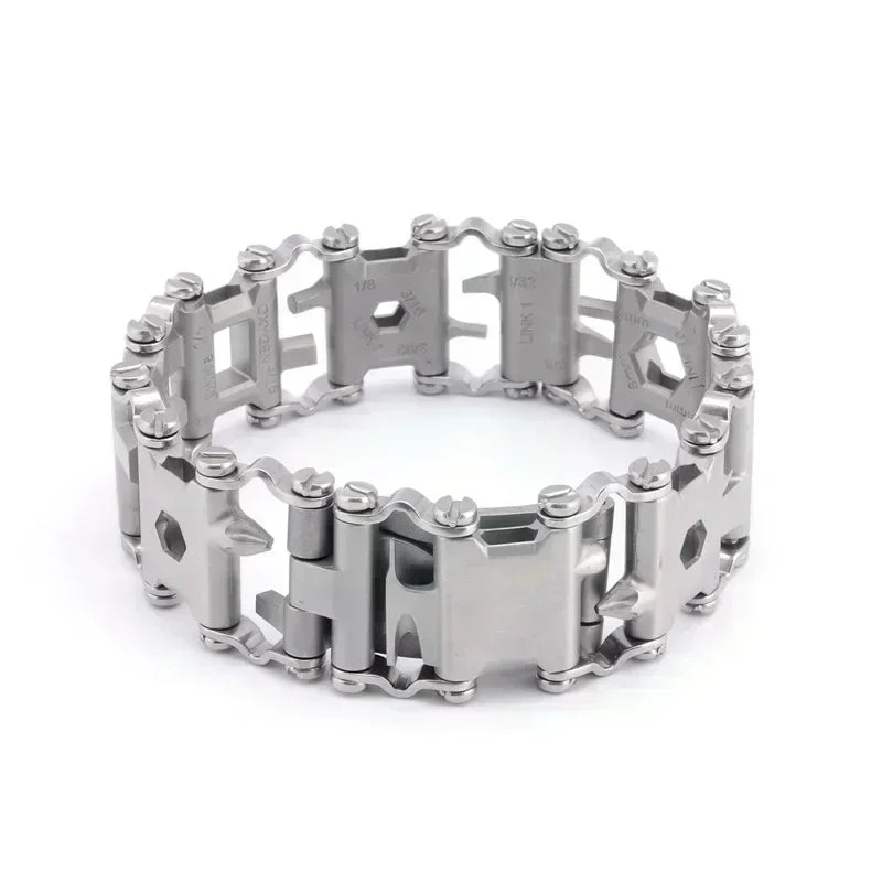 Tactical Steel Survival Wristband