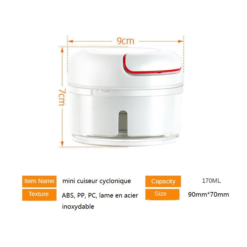 Easy Use Manual Food Chopper Grinder