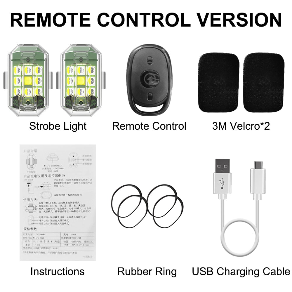 Wireless Safety Alert Flashing Light