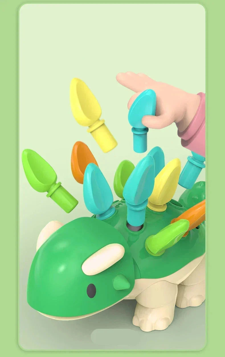 Educational Dino Color Sorting Toy