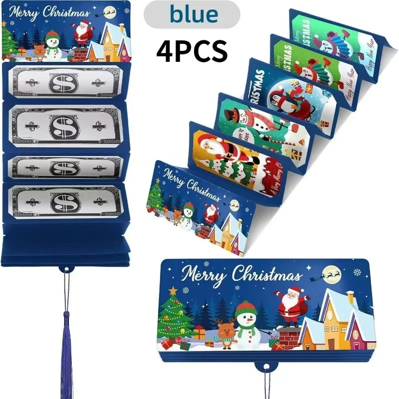 Holiday Cash Gift Card Holder Envelope