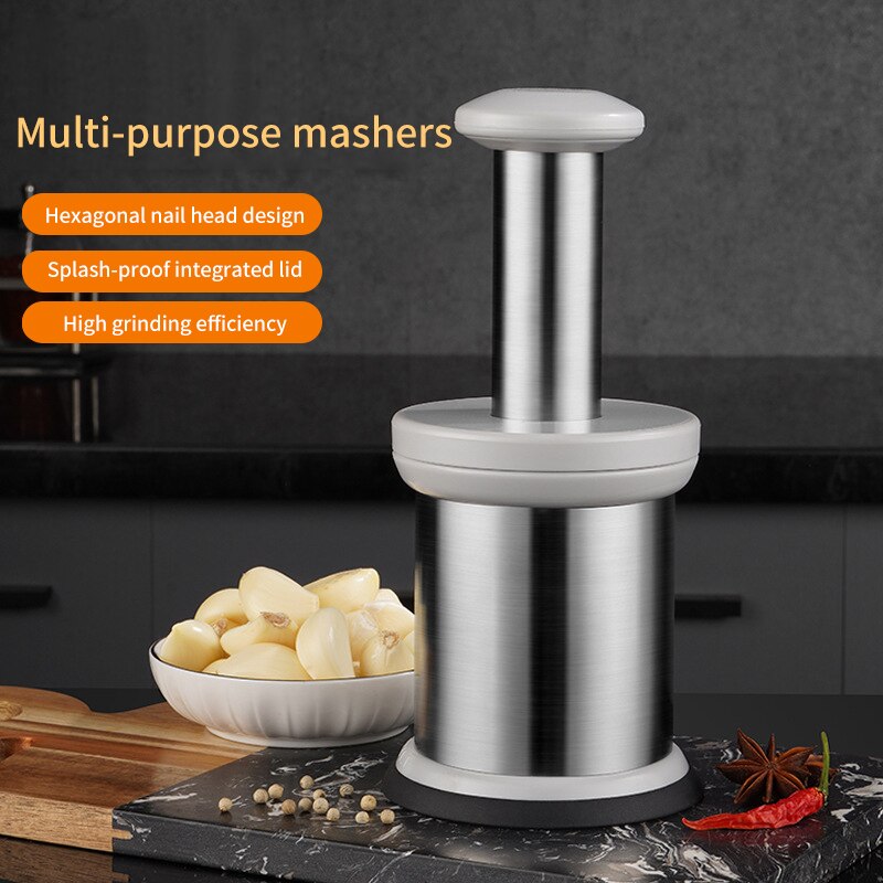 Simple Kitchen Garlic Press Crusher