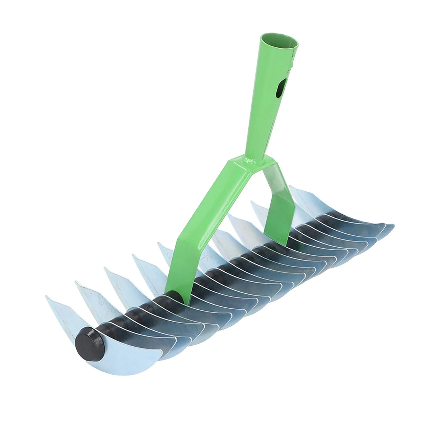 Garden Rake Head Stainless Steel Lawn Aerator Tool