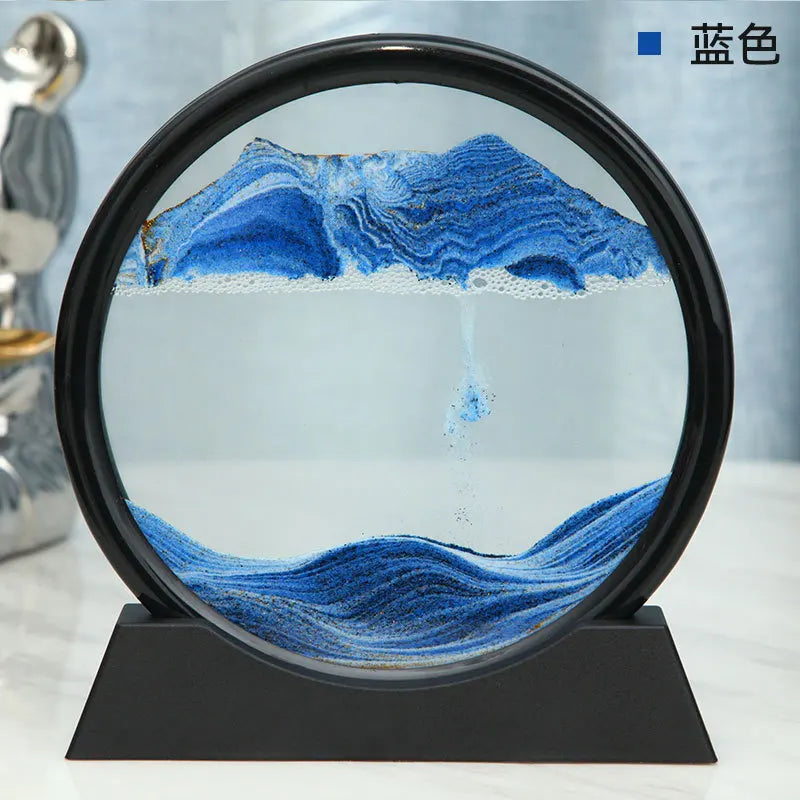 Serenity Glass Sand Art Orb
