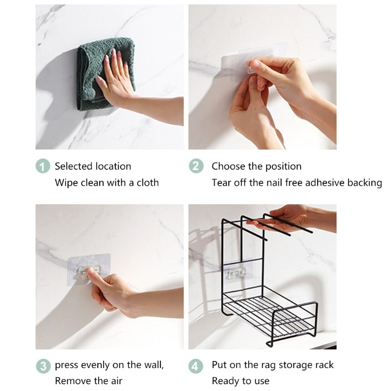 Space Saving Kitchen Sink Storage Rack