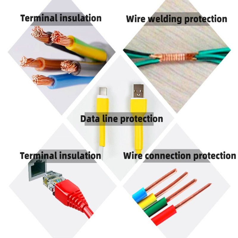 Colorful 530Pc Cable Management Wire Fixing Kit