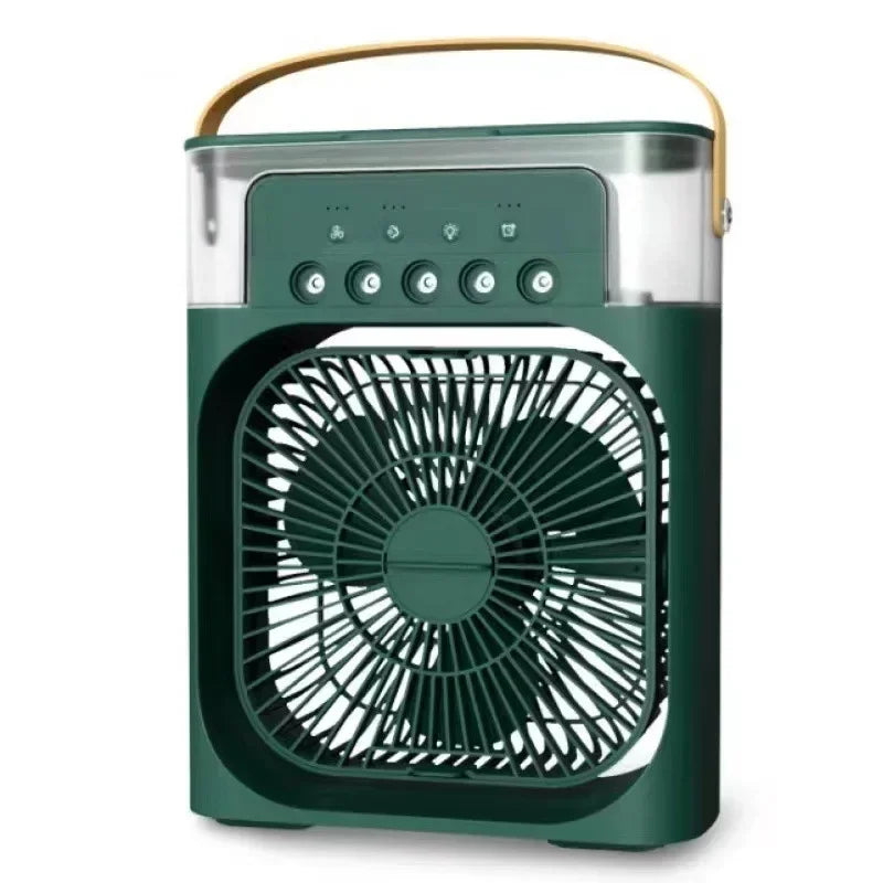 Compact Portable Air Cooler with Fan and Humidifier