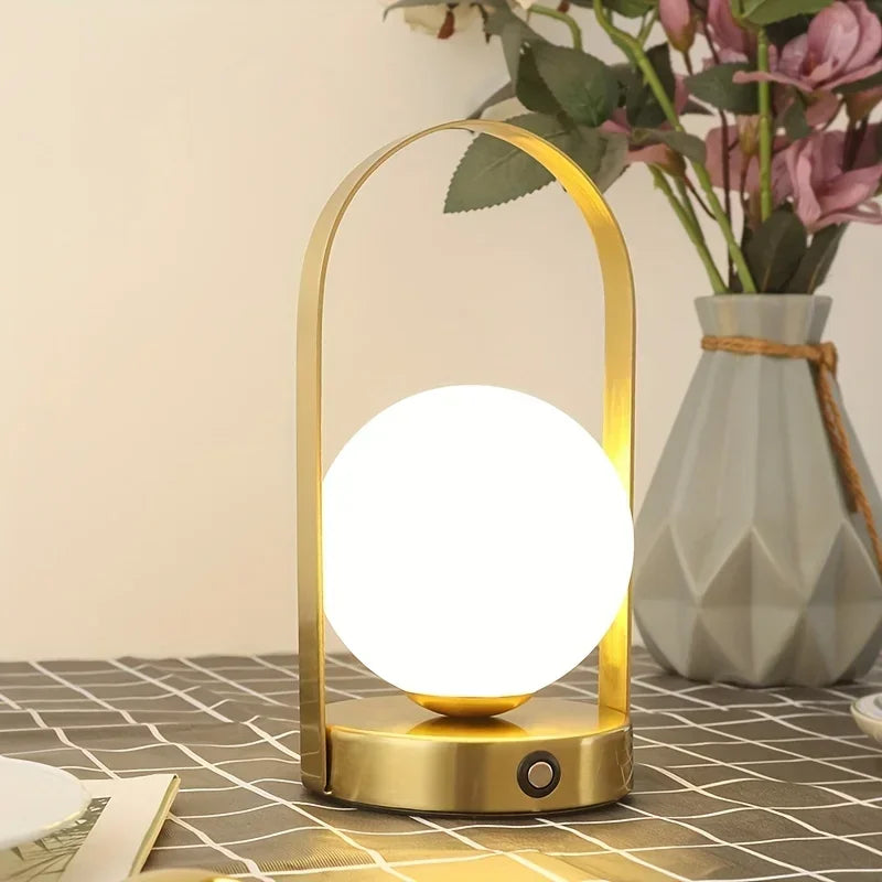Solar Powered Patio Table Light – Bright Yard Lamp