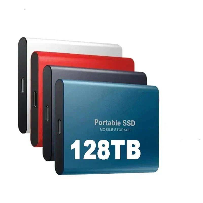 High-Speed 128TB SSD with Slim and Rugged Design