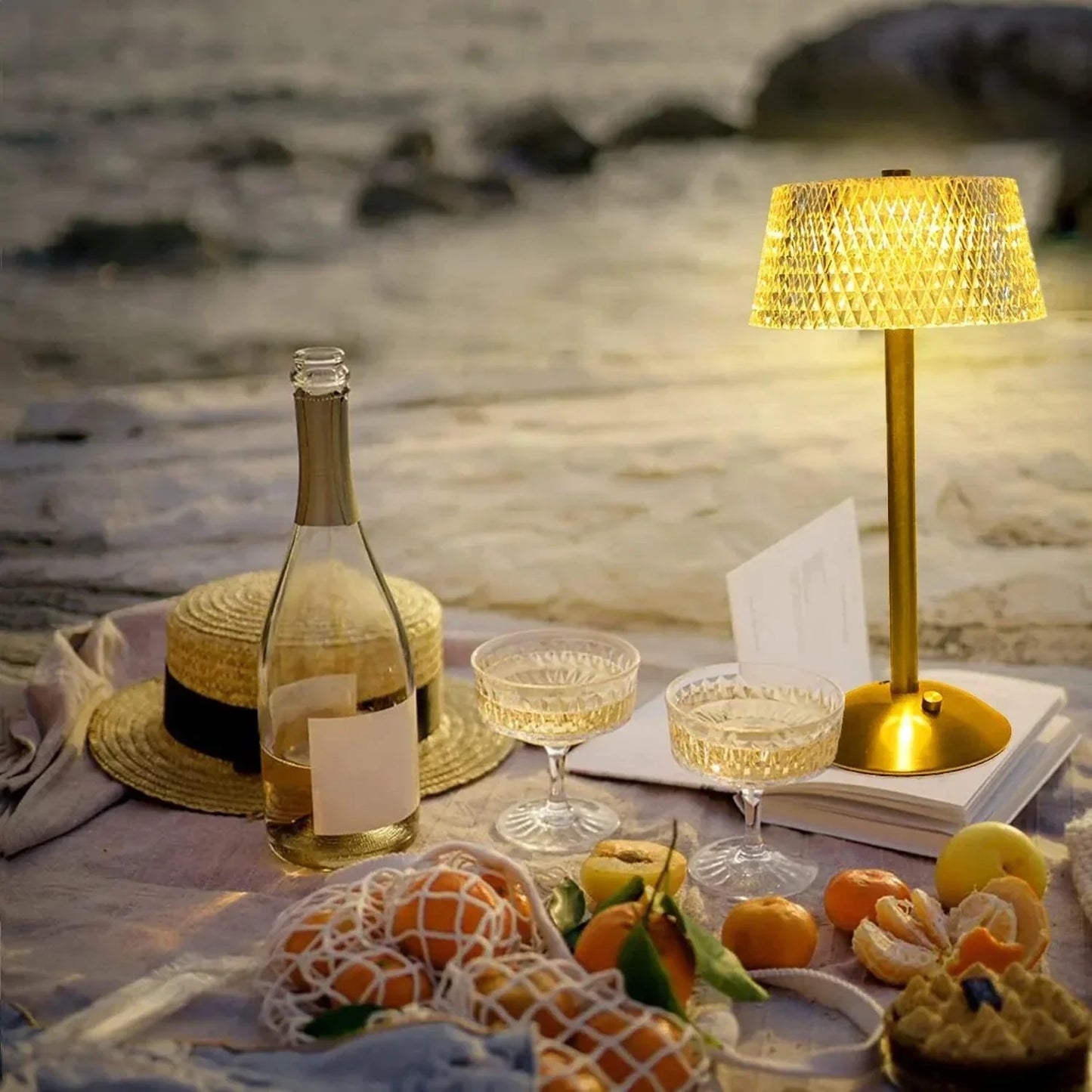 Beautiful Crystal Table Lamp