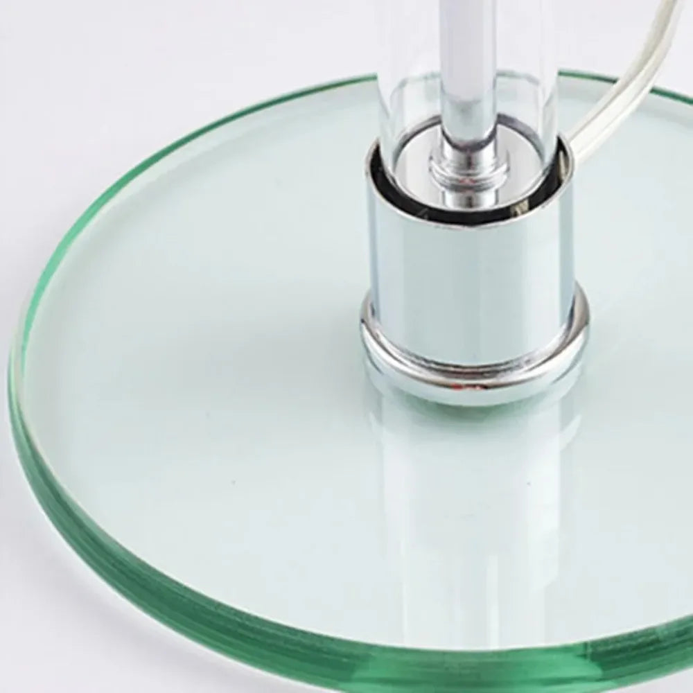Sleek Simple Glass LED Desk Lamp for Home