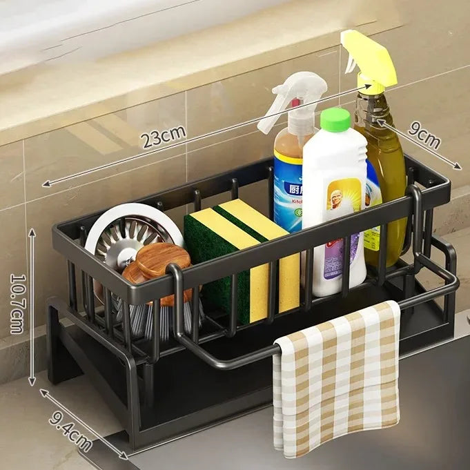 Space Saving Kitchen Sponge Caddy Organizer