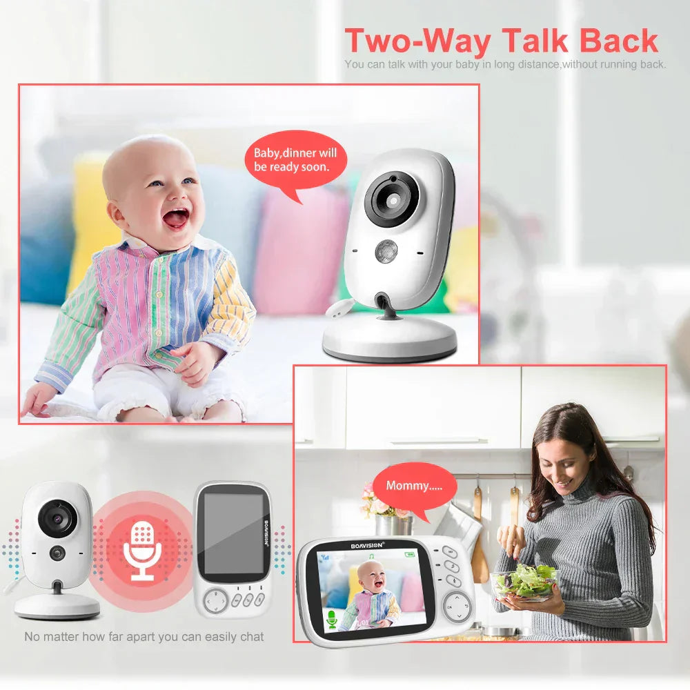 Fesara BabyEye HD Baby Video Monitor for Clear View