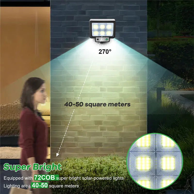 Rechargeable Solar Backup Lamp