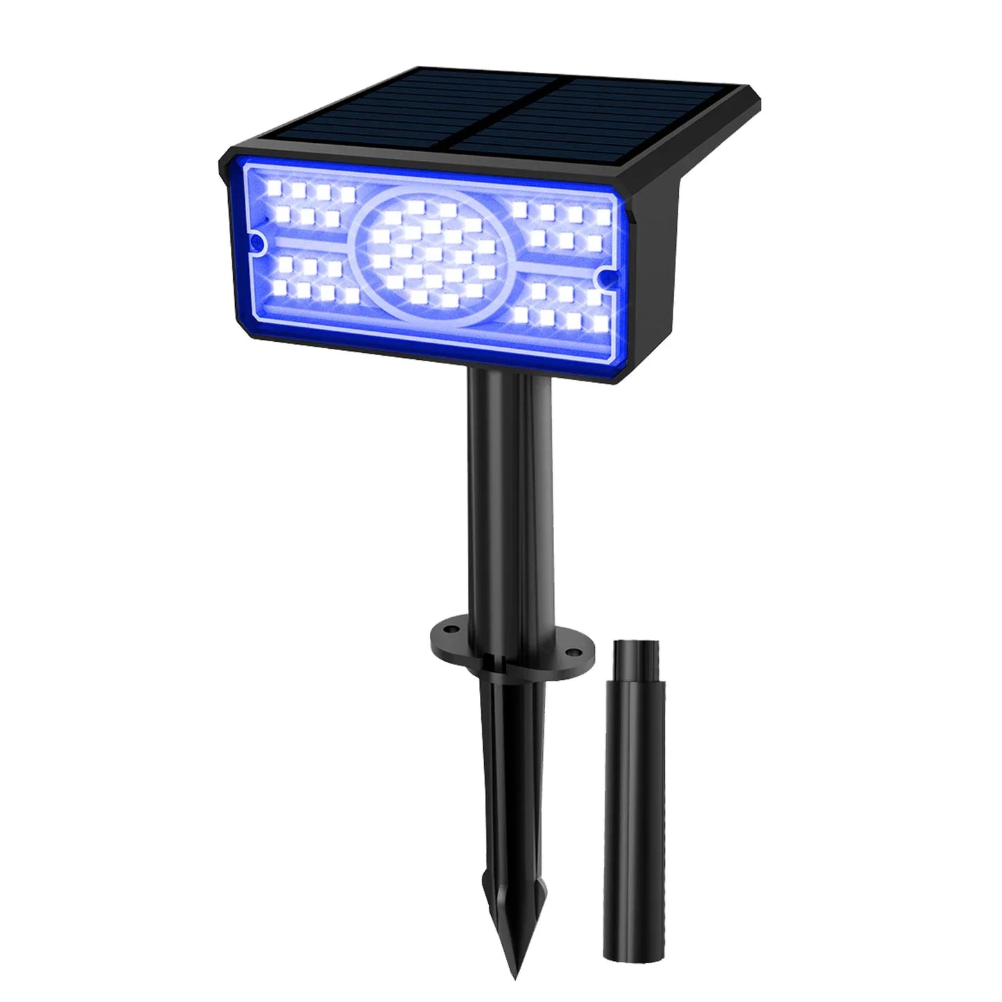 Bright Solar Powered Spotlight with 49 LEDs