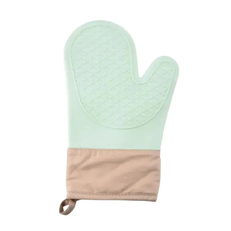 Heat Resistant Silicone Oven Gloves for Grill & Cooking